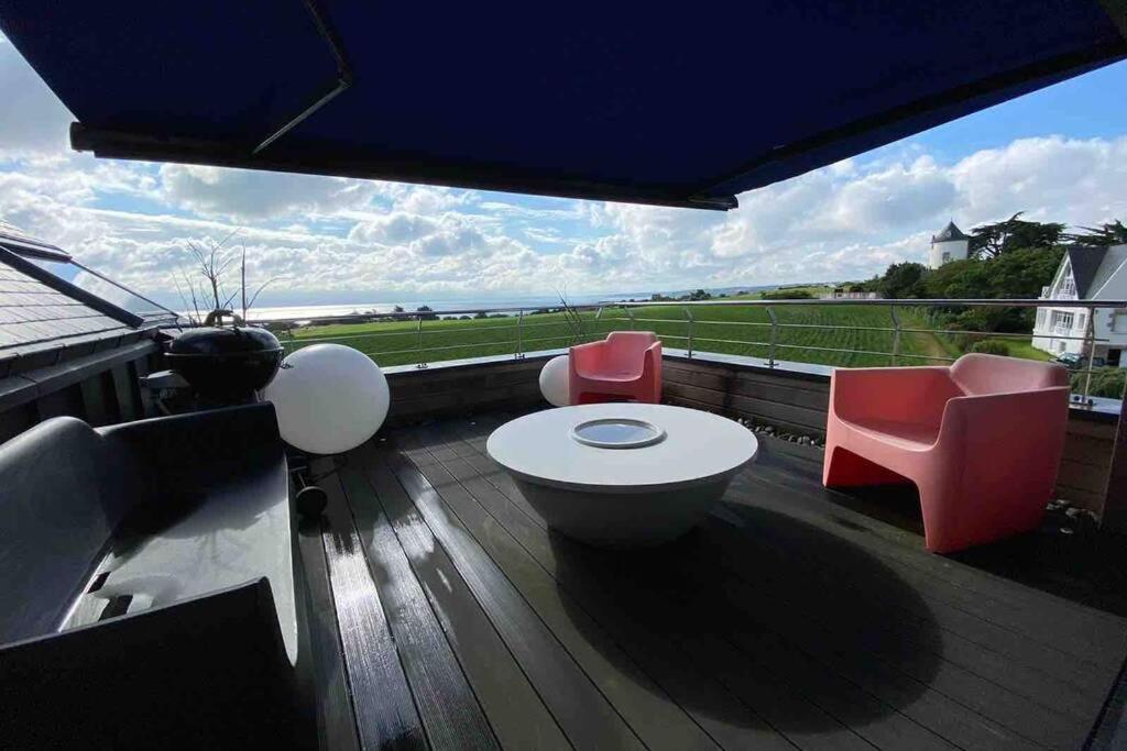 Appartement D'Exception Avec Vue Mer Gicquel Eksteriør bilde