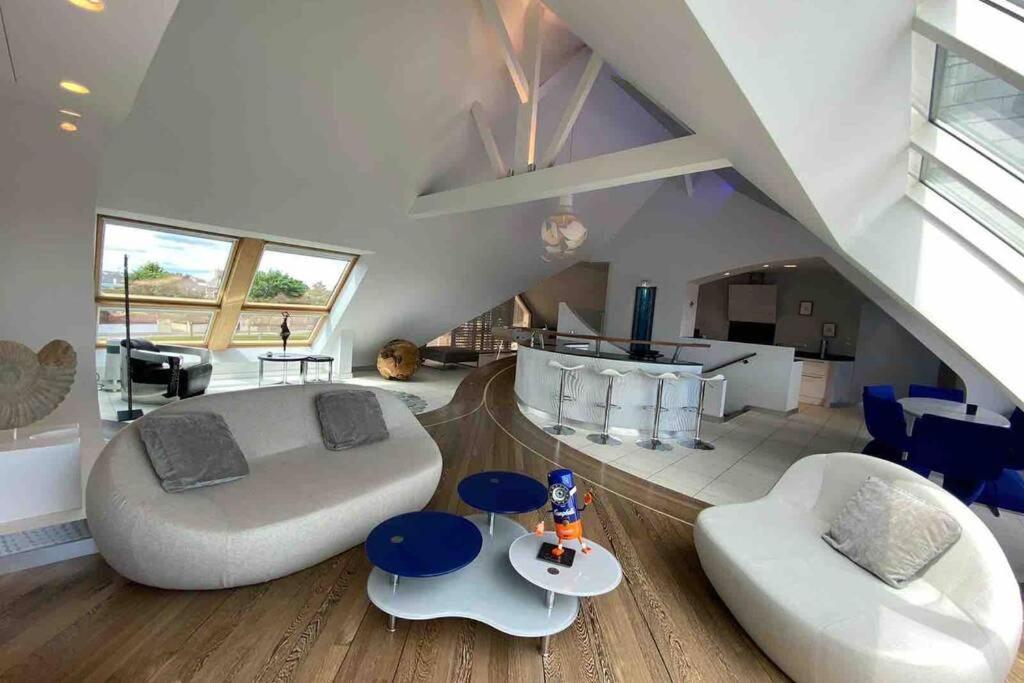 Appartement D'Exception Avec Vue Mer Gicquel Eksteriør bilde